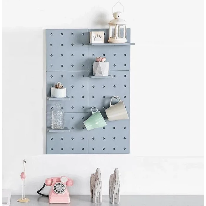 Çok Amaçlı Plastik İskandinav Raf Gri