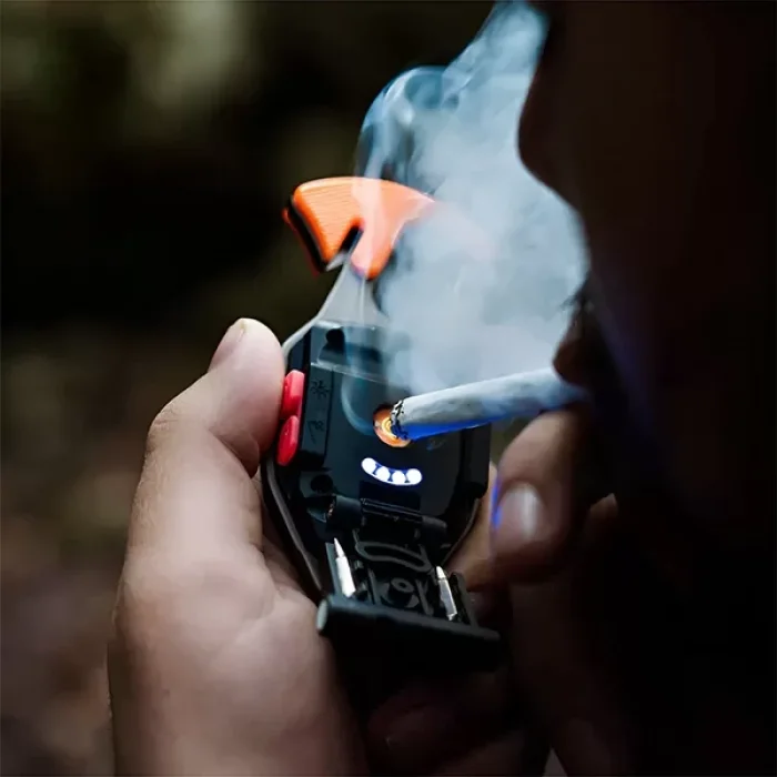 Çok Fonksiyonlu Kamp Feneri Anahtarlık Çakmak