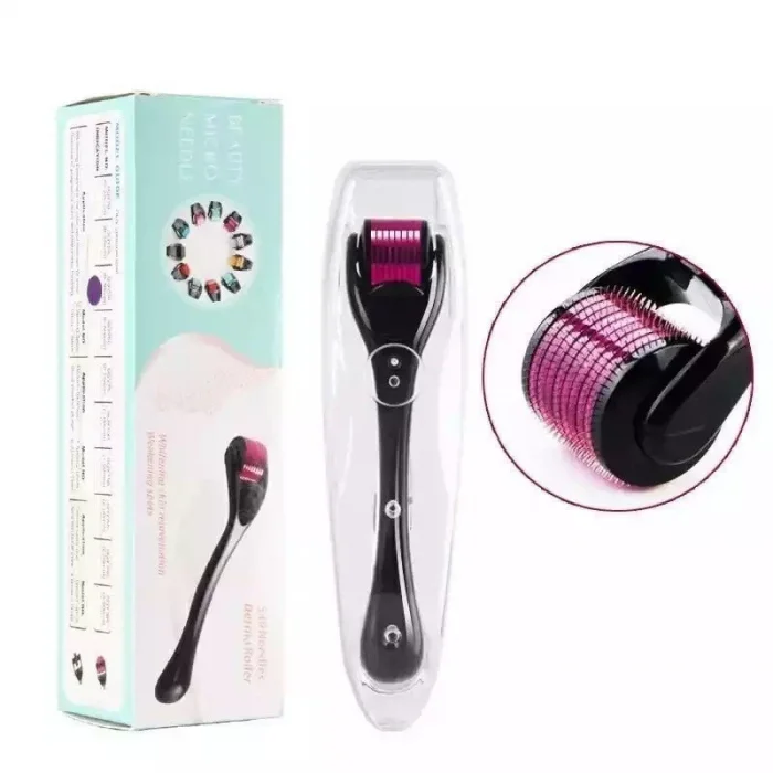 Dermaroller Titanium Uçlu 540 İğneli 0.5 Mm