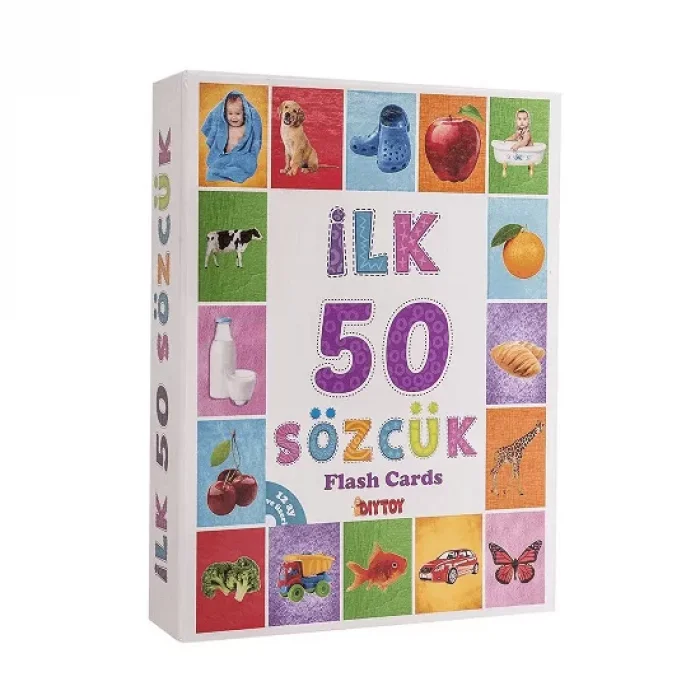 Diytoy Flash Cards İlk 50 Sözcük