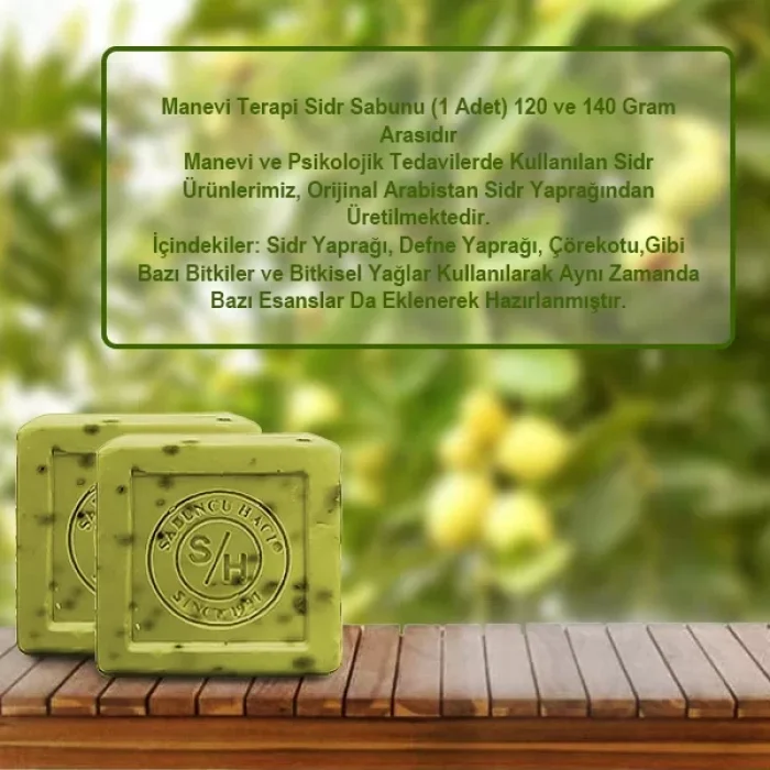 Doğal Manevi Terapi Sabunu Orijinal Sidr Sabunu