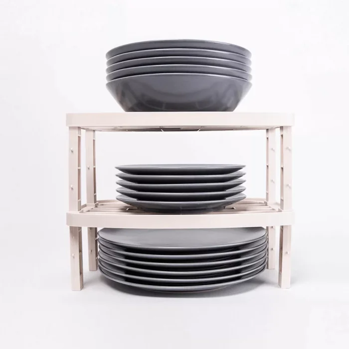 Dolap İçi Çok Katlı Raf Organizer 2 Adet