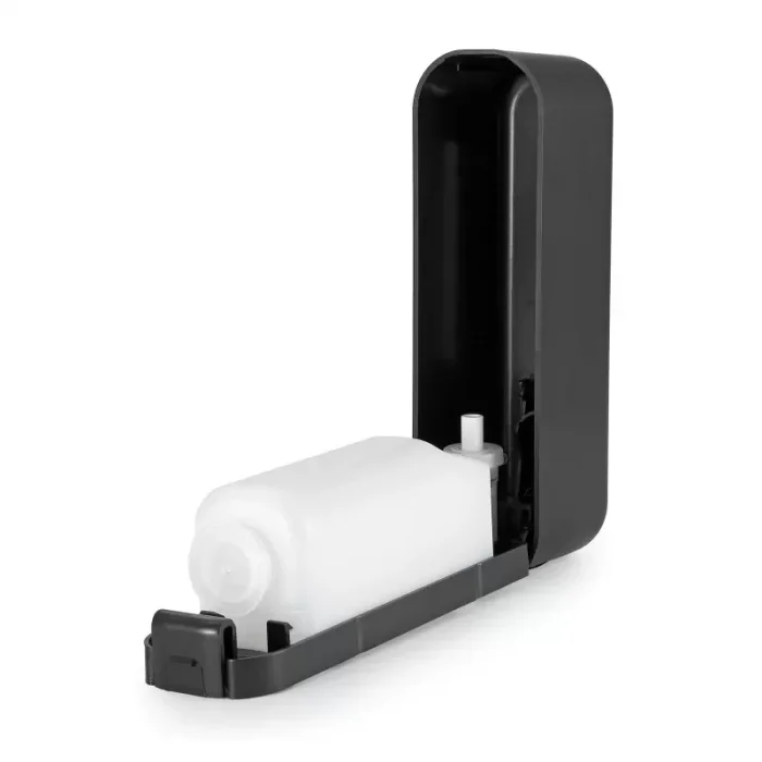 Duvara Monte Edilen Sıvı Sabunluk 390 Ml Siyah