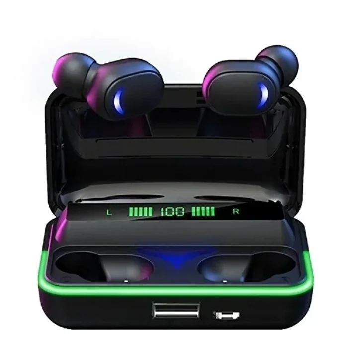 E10 Oyuncu Kablosuz Bluetooth Kulaklık Rgb Led Işıklı 5.1 Wireless