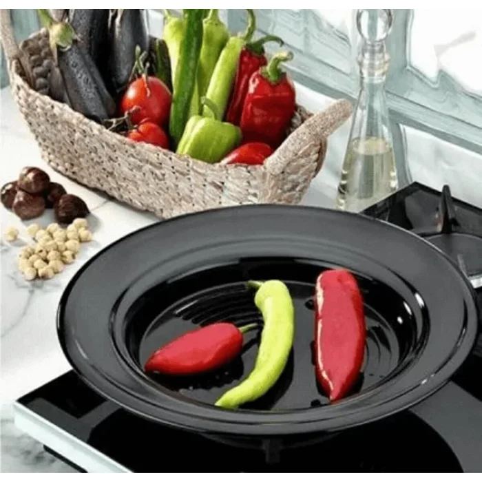 Emaye Közleme Kestane Mısır Patlıcan Tavası