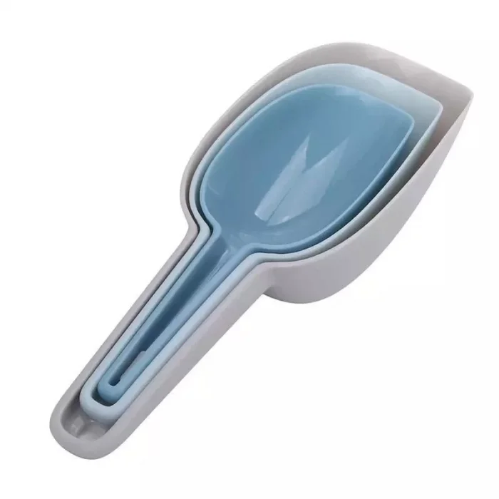 Erzak Küreği 3 Lü Un Bakliyat Ölçü Küreği