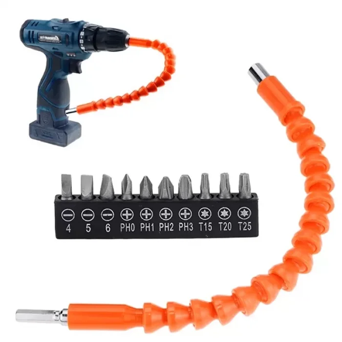 Esnek Bükülebilir Matkap Ucu Ve Vidalama Uçları