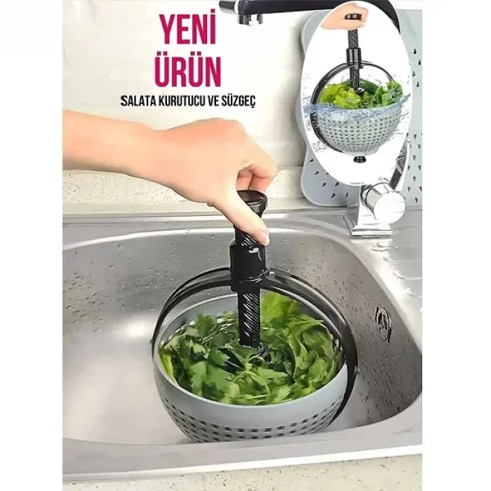 Express Salata Kurutucu Süzgeç Çok Amaçlı