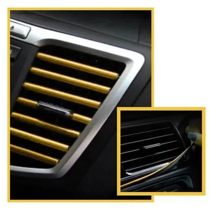 Gold Araba Oto Trim Dekorasyon Şeridi 5 Mt