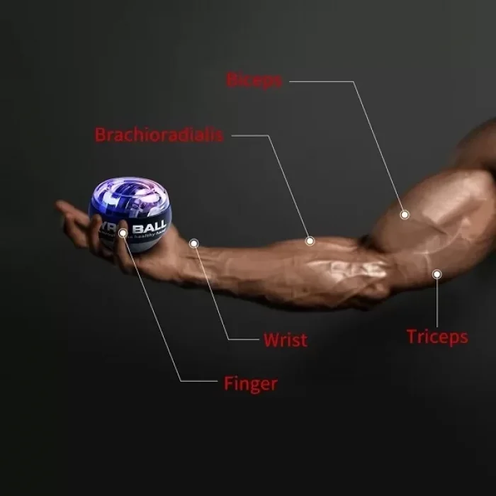 Gyro Ball El Bilek Kol Güçlendirme Egzersiz Topu