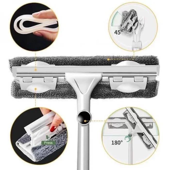 Her Bez Takılabilen Teleskopik Cam Sileceği