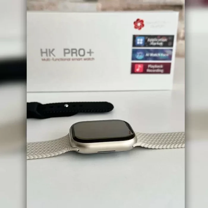 Hk Pro Plus Yapay Zekalı Akıllı Saat Çift Kordon