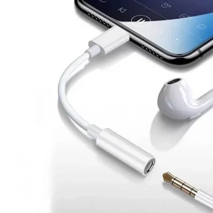 İphone Lightning Kulaklık Çevirici Aux Dönüştürücü