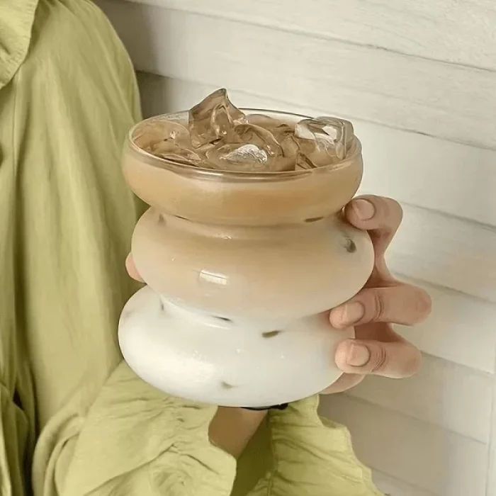 Isıya Dayanıklı Borosilikat Üç Halkalı Bardak