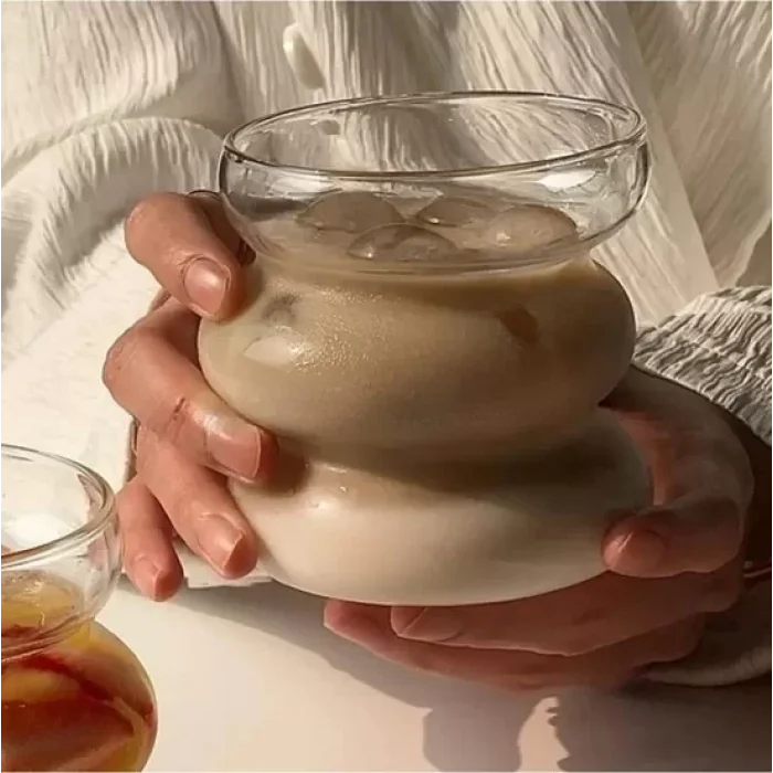 Isıya Dayanıklı Borosilikat Üç Halkalı Bardak