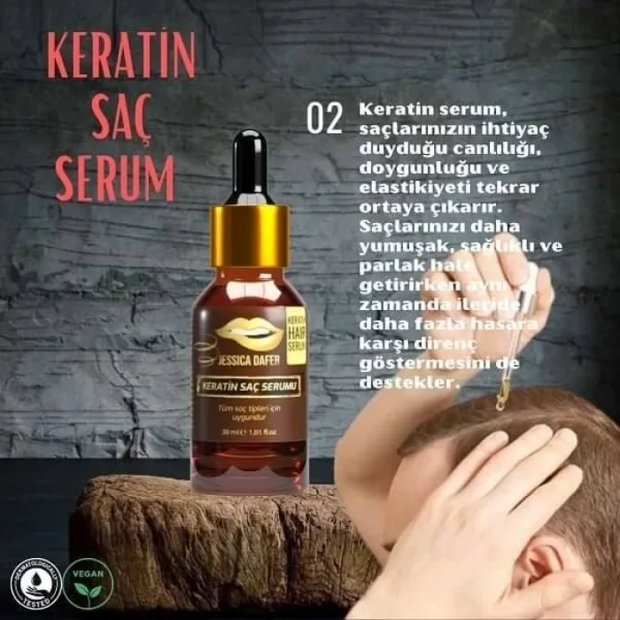 Jessica Dafer Keratin Saç Serumu