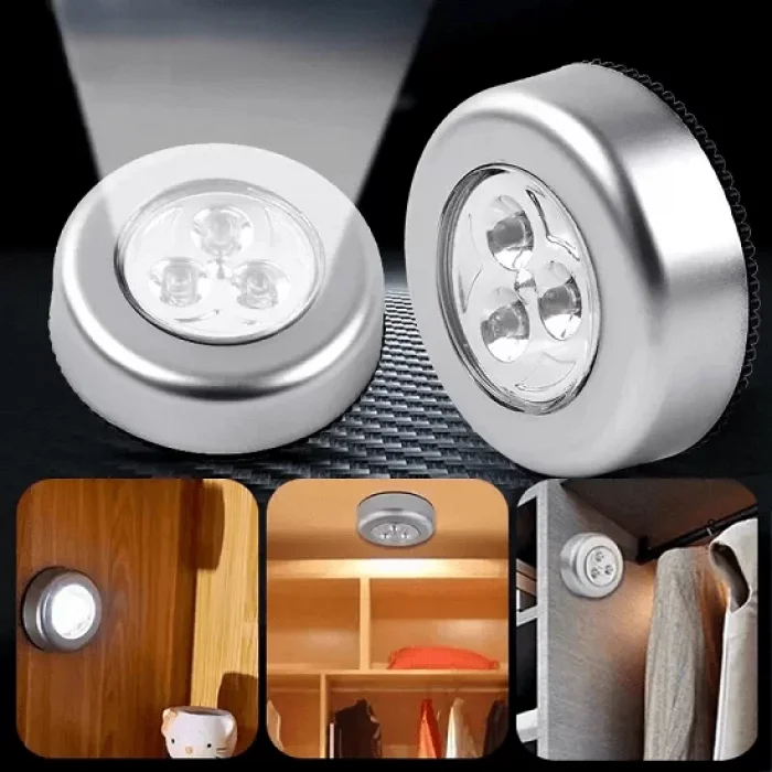 Kablosuz Spot Pilli Dokunmatik Led Lamba