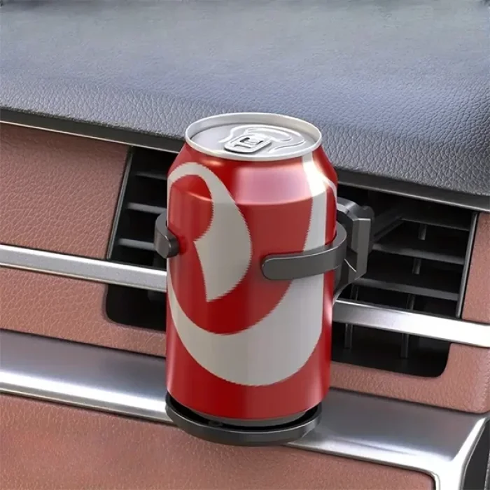 Katlanabilir Araç Klimasına Takılan Bardak Tutucu