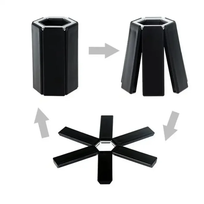 Katlanır Isıya Dayanıklı Nihale Tencere Altlığı