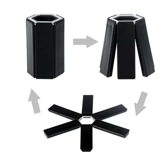 Katlanır Isıya Dayanıklı Nihale Tencere Altlığı