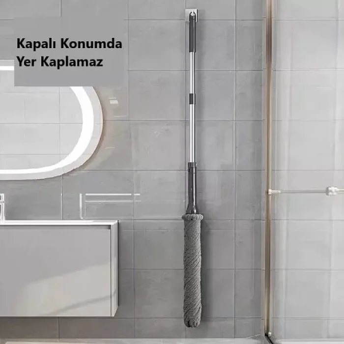 Kendinden Sıkmalı Bükümlü Paspas Mop Yedekli