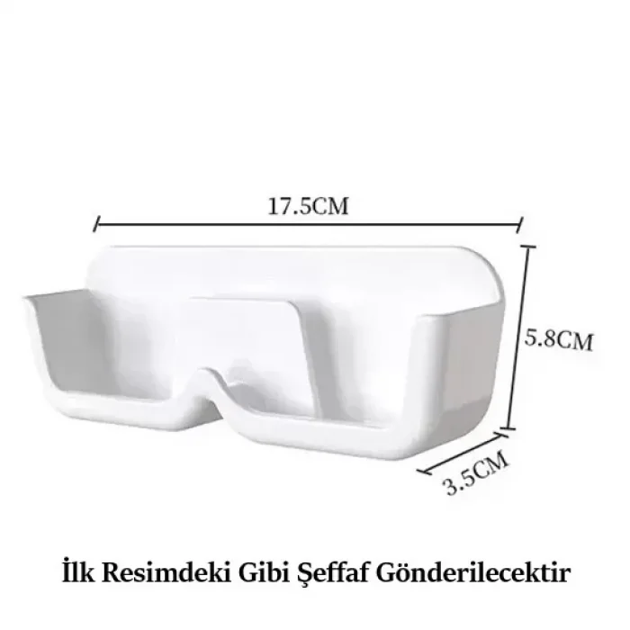 Kendinden Yapışkanlı Şeffaf Gözlük Standı