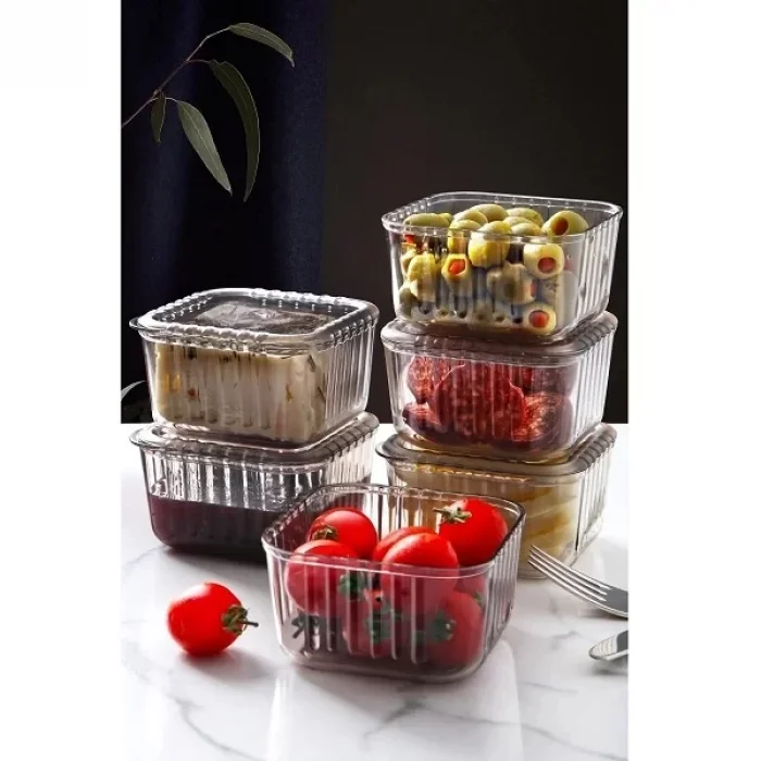 Kitchen Soft Tepsili Lüx 6 Bölmeli Kahvaltılık Seti