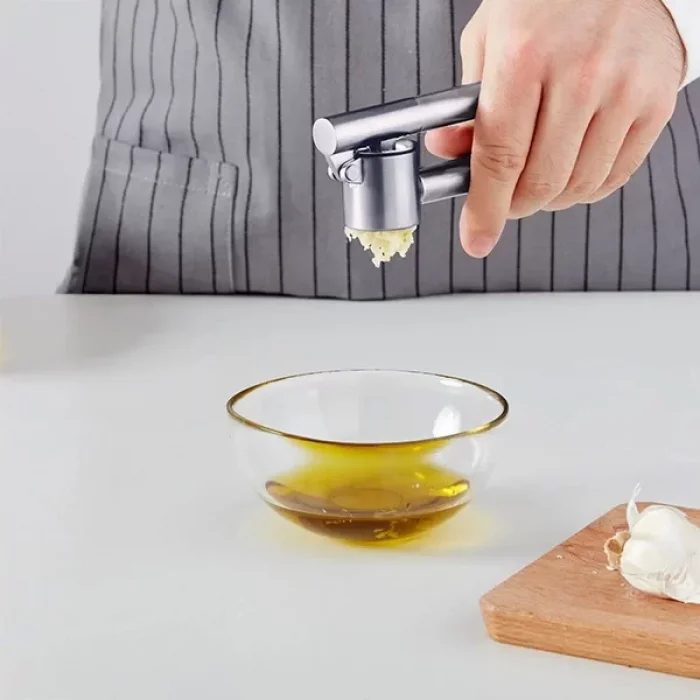 Koncıs Paslanmaz Çelik Sarımsak Ezici Sarımsak Presi