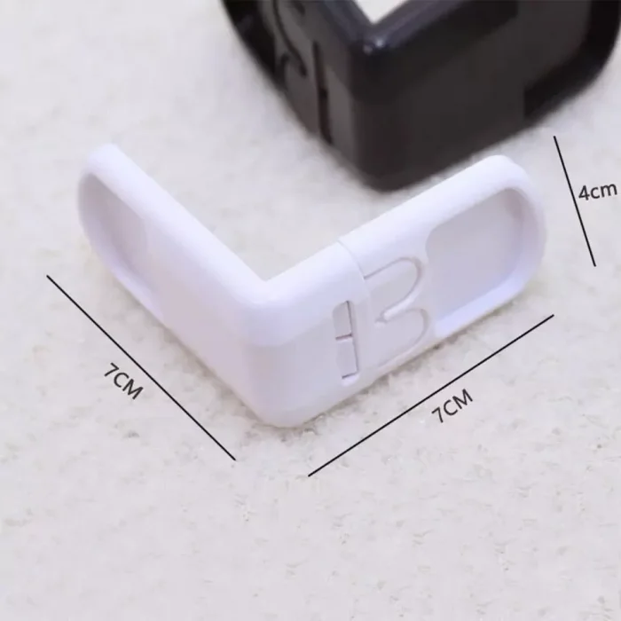 Köşeli Bebek Çocuk Çekmece Güvenlik Kilidi 2 Li