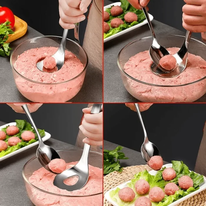 Lokma Ve Köfte Kaşığı Servis Kepçesi