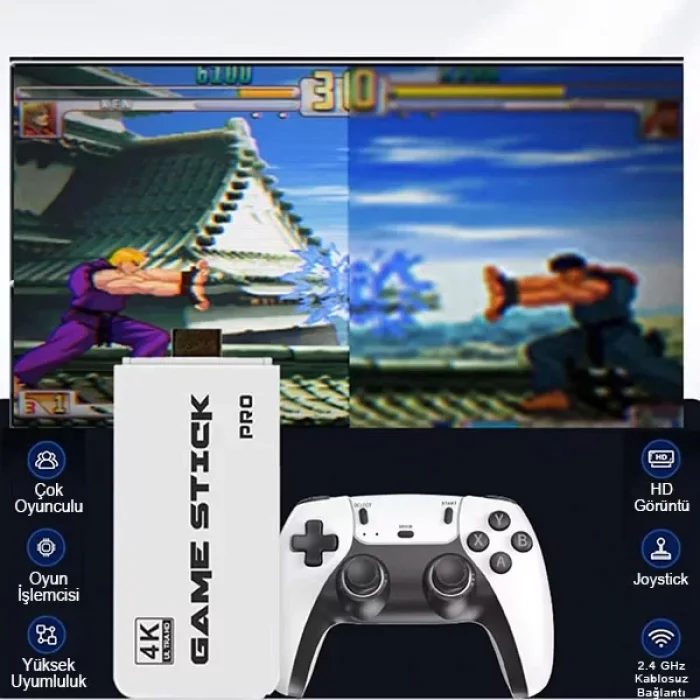 M15 8k Uhd Çıkış Retro Oyun Konsolu 20000 Oyun