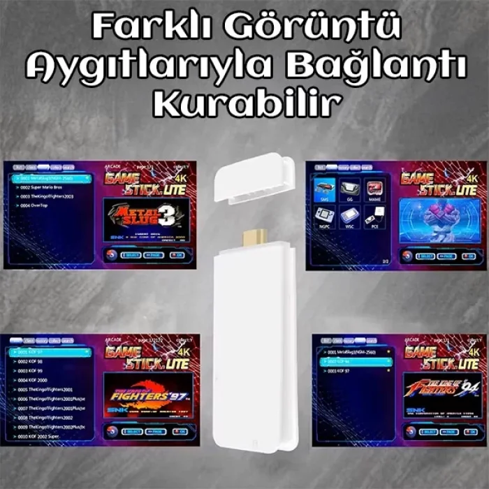 M15 8k Uhd Çıkış Retro Oyun Konsolu 20000 Oyun