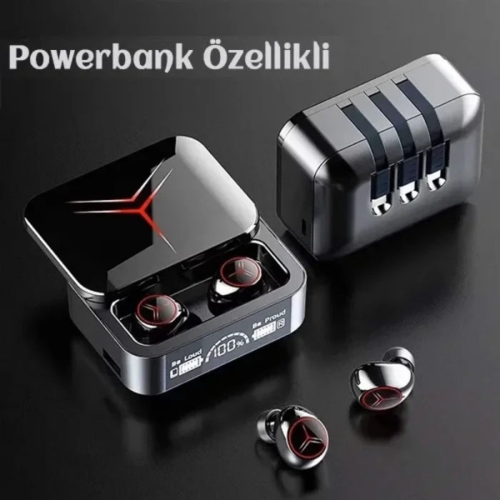 M88 Plus Powerbanklı Bluetooth Kulaklık Hd Ses