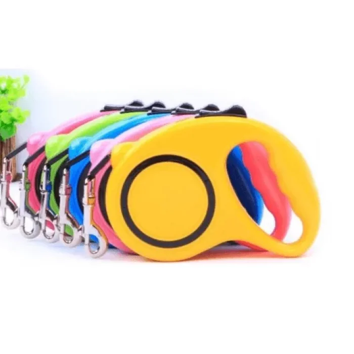 Makaralı Otomatik Köpek Tasması 5 Mt