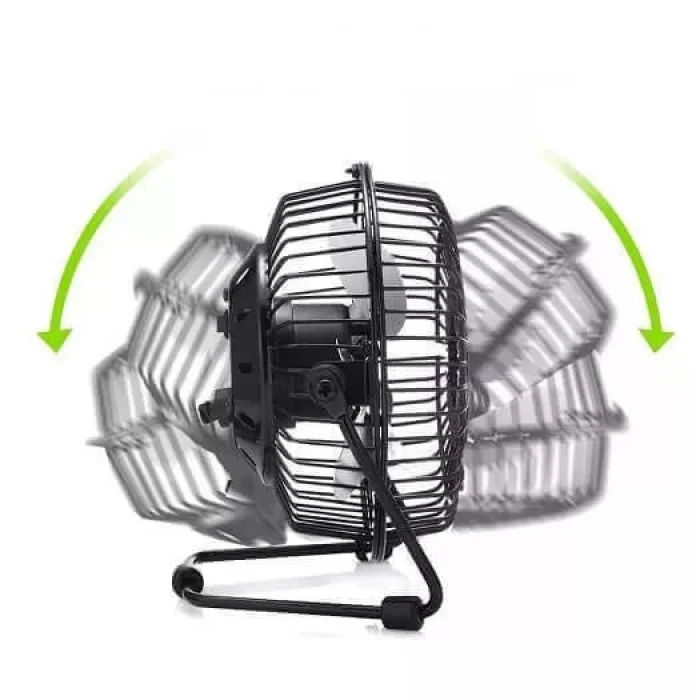 Masaüstü Metal Mini Fan Vantilatör Usb Girişli
