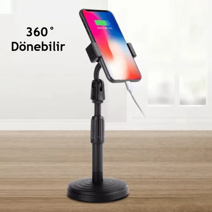Masaüstü Teleskopik Telefon Tutucu Stant