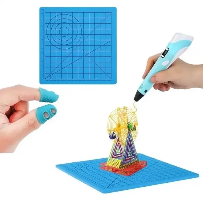 Mavi 3d Pen Üç Boyutlu Yazıcı Kalem Printer