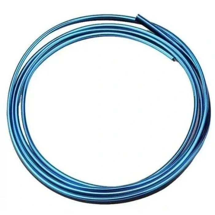 Mavi Araba Oto Trim Dekorasyon Şeridi 5 Mt