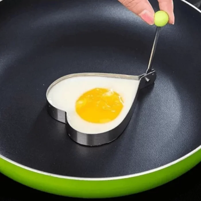 Metal Omlet Yumurta Ve Krep Kalıbı Kalp