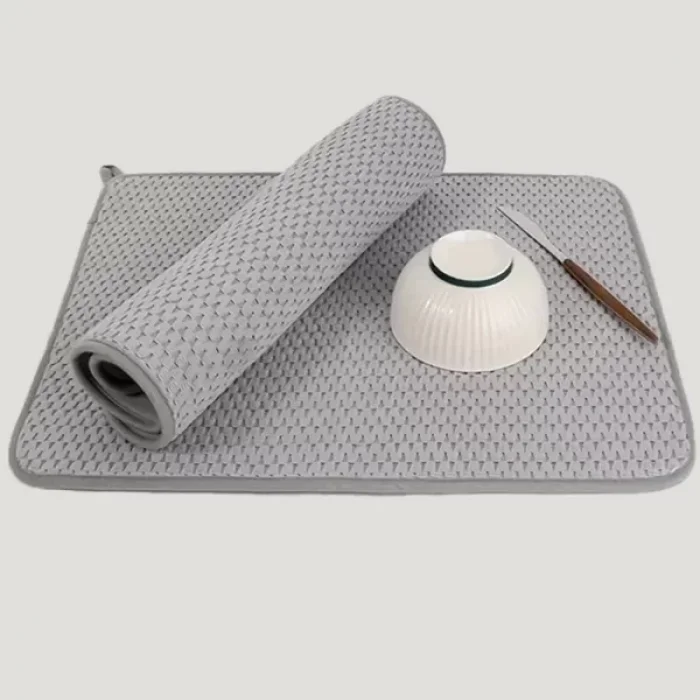 Mikrofiber Bulaşık Kurulama Matı Kurutma Örtüsü