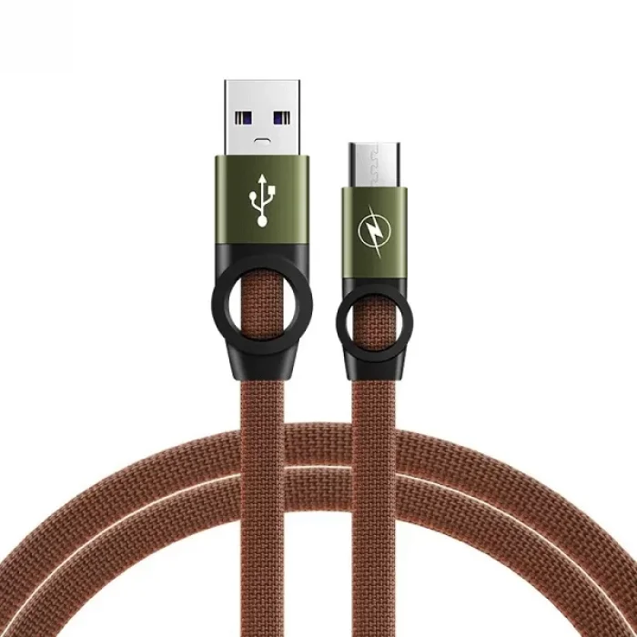 Örgülü 3a Hızlı Şarj Kablosu Micro Usb