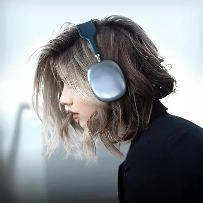 P9 Plus Kafaüstü Bluetooth Kulaklık Mavi