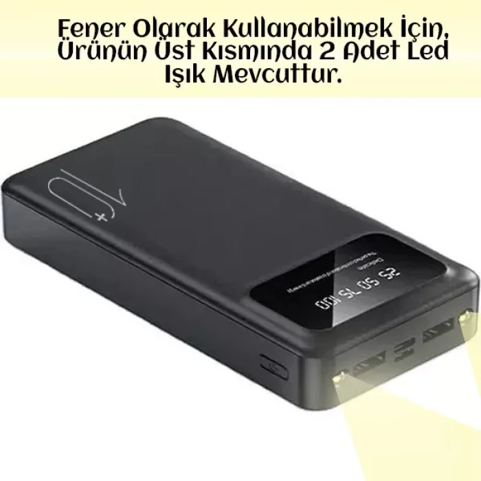 Polygold 10000 Mah Dijital Göstergeli Powerbank