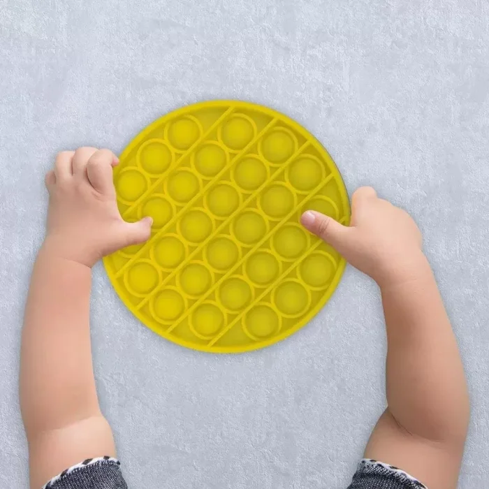 Pop It Renkli Duyusal Stres Oyuncağı Yuvarlak