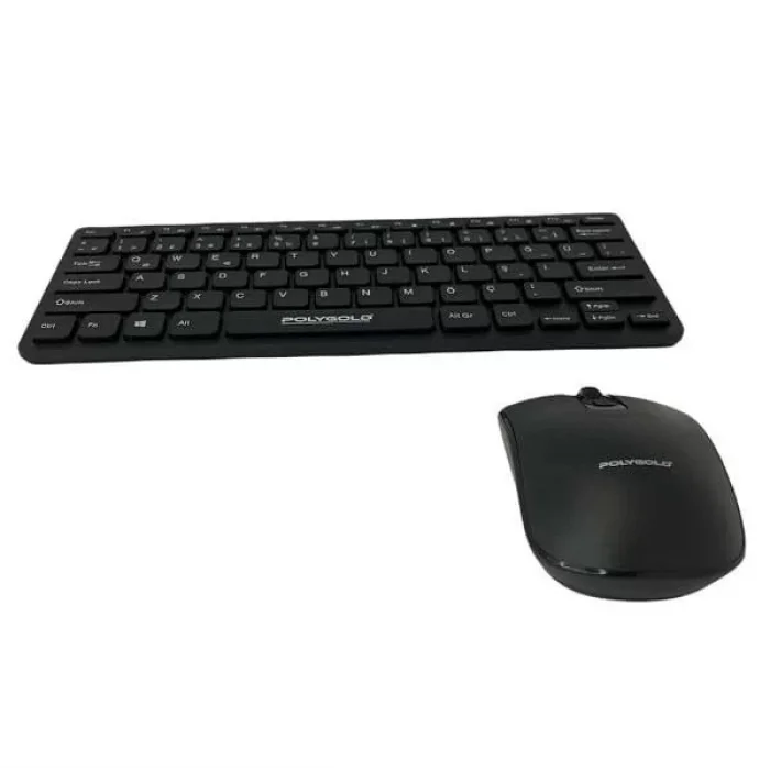 Portatif Kablosuz Klavye Mouse Set Ultra Slim