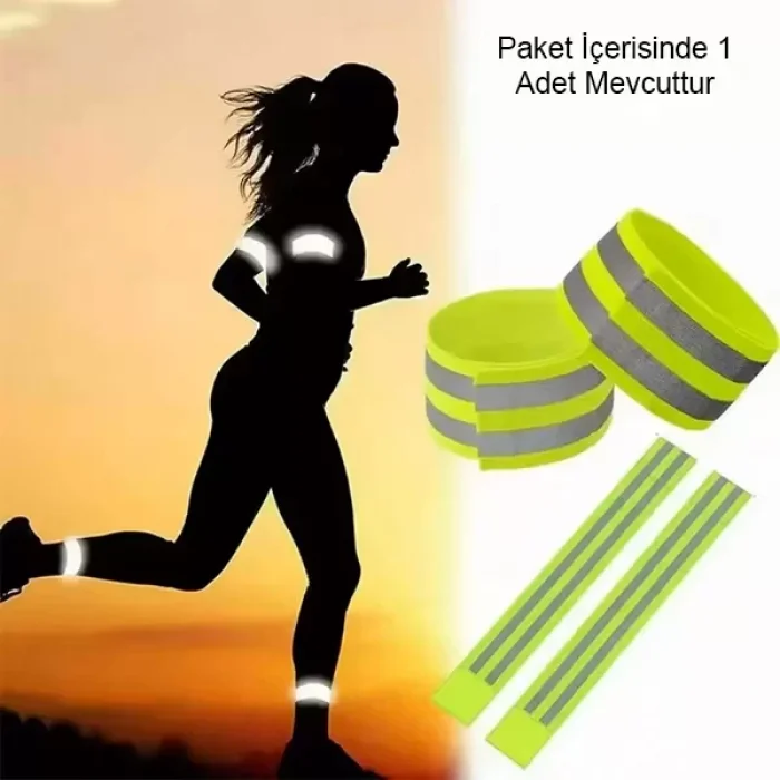 Reflektör Bant Kol Ve Ayak Bilekleri Yansıtıcı Bant