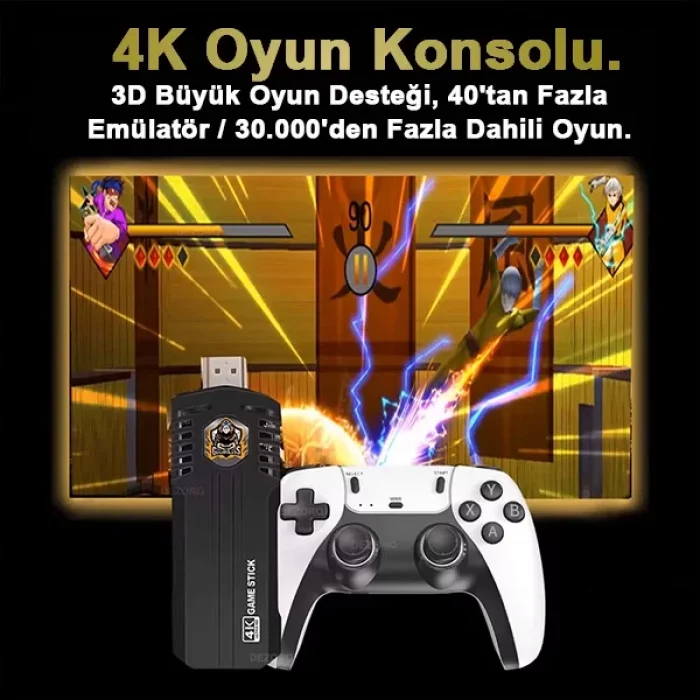 Retro Atari Oyun Konsolu Game Stick 30000 Oyun