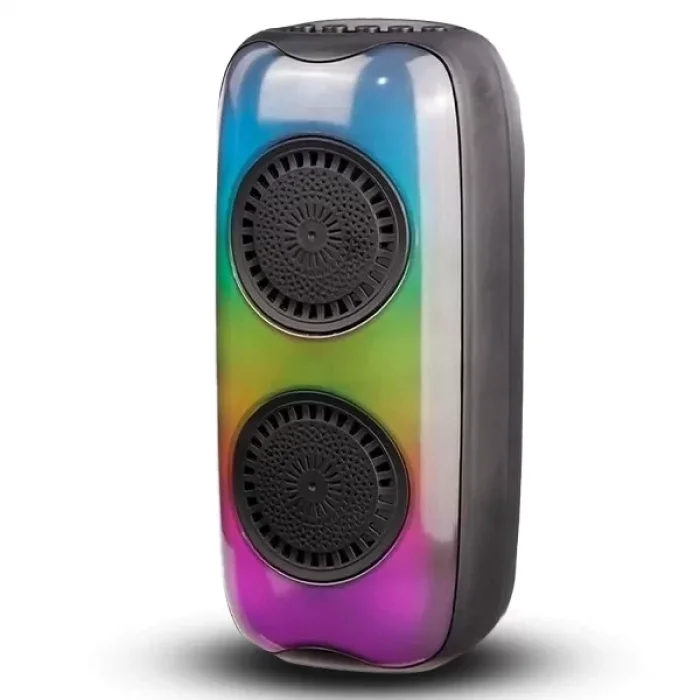 Rgb Işıklı Bluetooth Çift Hoparlör Ses Bombası