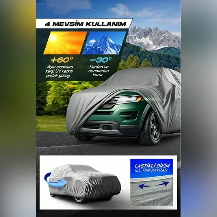 Sedan Hatchback Uyumlu Oto Araba Araç Brandası