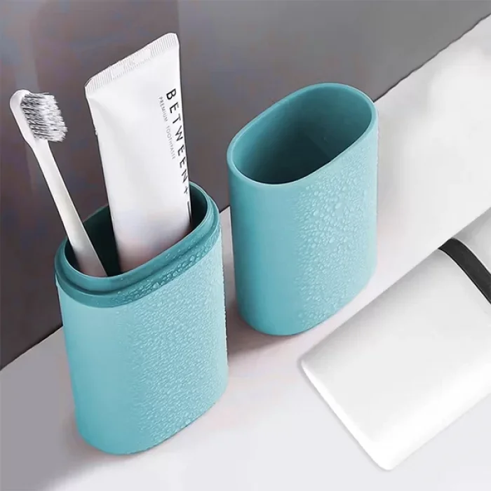 Seyahat Tipi Diş Macunu Ve Diş Fırçası Kabı